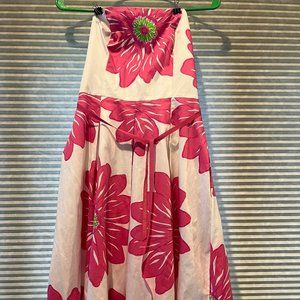 Lilly Pulitzer Strapless Dress Size 2